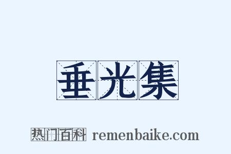 垂光集是什么意思的图片
